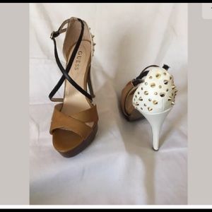 Guess heels wig studs